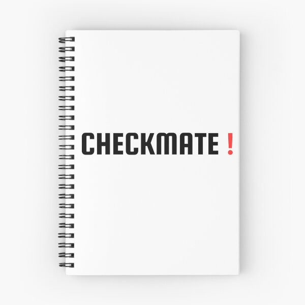Item preview, Bold Checkmate Typography  Design designed and sold by Brensa.