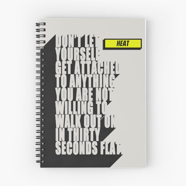 Item preview, Heat Film Quote poster designed and sold by Enea Kelo.