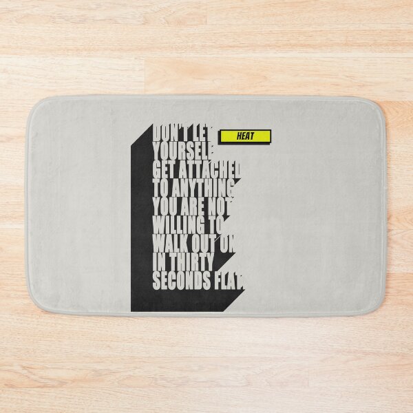 Item preview, Heat Film Quote poster designed and sold by Enea Kelo.