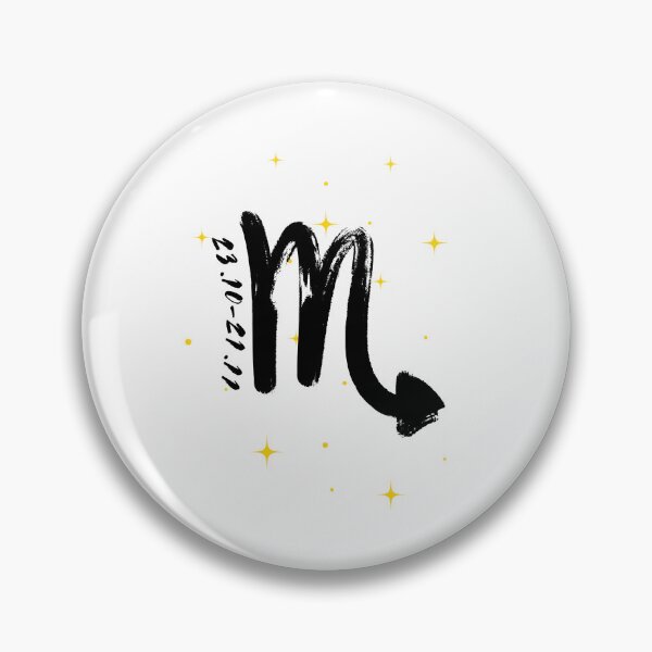 Item preview, Scorpio Zodiac Sign – Mysterious Star Constellation for October and November Birthdays designed and sold by Lunaria Arts.