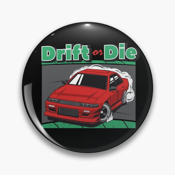 Item preview, drift or die 90s car illustration designed and sold by bakti.