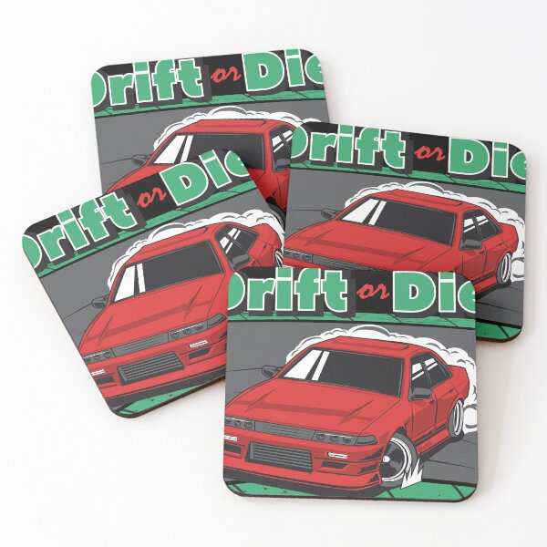 Item preview, drift or die 90s car illustration designed and sold by bakti.