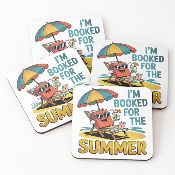 Item preview, I'm Booked For The Summer Reading Time Book designed and sold by PietrzakDesign.