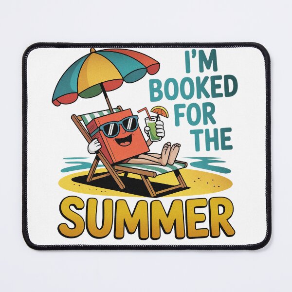 Item preview, I'm Booked For The Summer Reading Time Book designed and sold by PietrzakDesign.