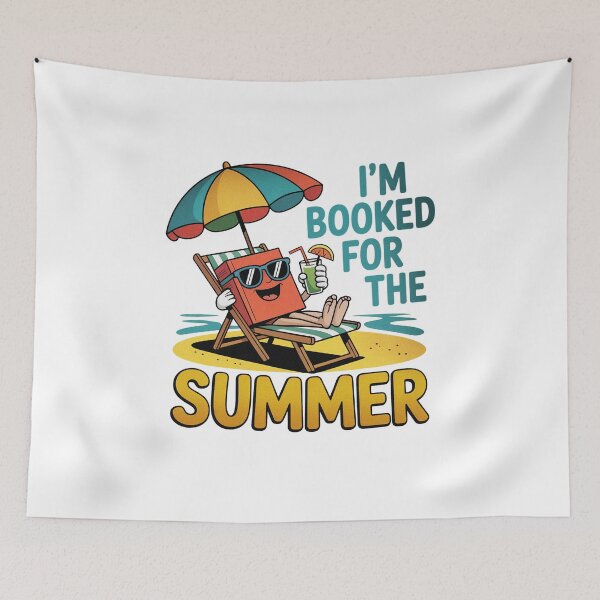 Item preview, I'm Booked For The Summer Reading Time Book designed and sold by PietrzakDesign.