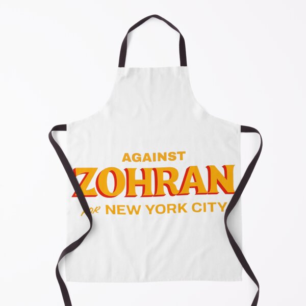 Item preview, yellow against zohran for new york city mayor - anti zohran mamdani - red and blue designed and sold by jessicaleah15.