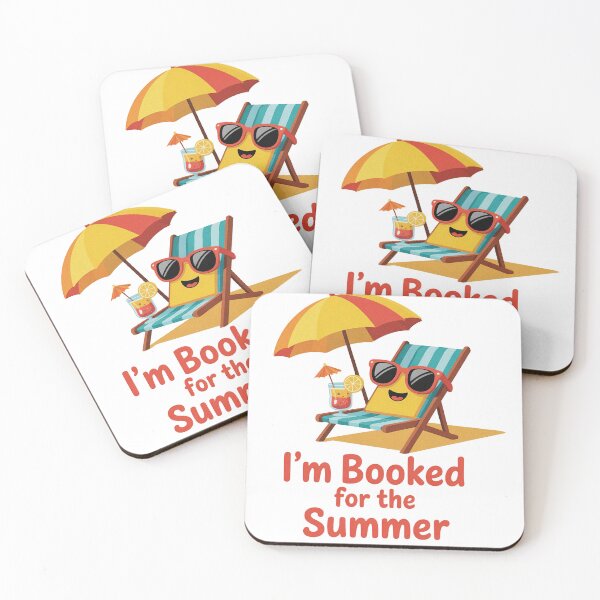 Item preview, I'm Booked For The Summer Reading Time Book designed and sold by PietrzakDesign.