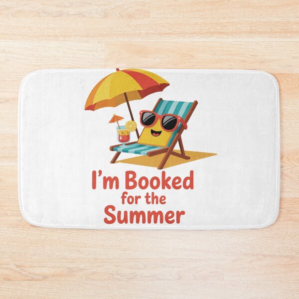 Item preview, I'm Booked For The Summer Reading Time Book designed and sold by PietrzakDesign.