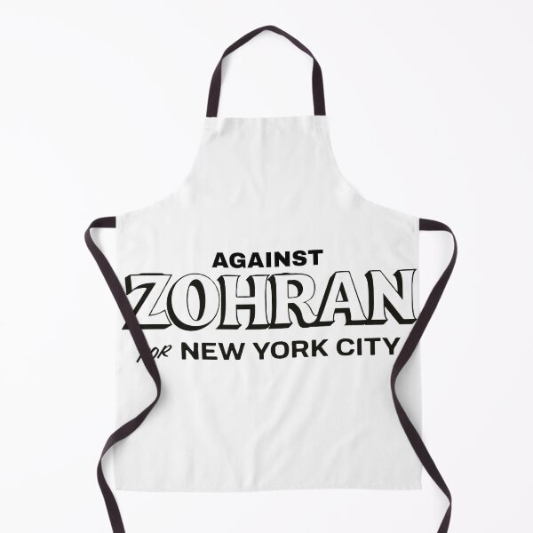 Item preview, Black and white against zohran for new york city mayor - anti zohran mamdani - red and blue designed and sold by jessicaleah15.