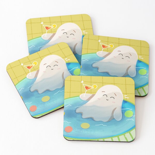 Item preview, Sippin Drinks ghost chilling  designed and sold by made by Shreya.