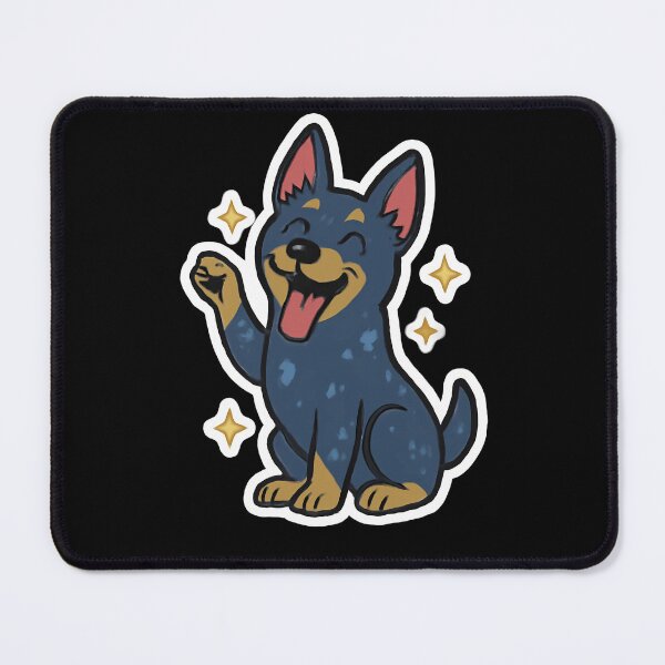 Item preview, Cattle Dog Cute Australian Blue Heeler designed and sold by Lunari Prints.