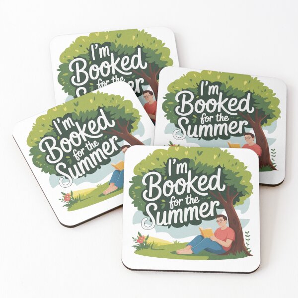 Item preview, I'm Booked For The Summer Peaceful Summer Reading Under a Tree designed and sold by PietrzakDesign.