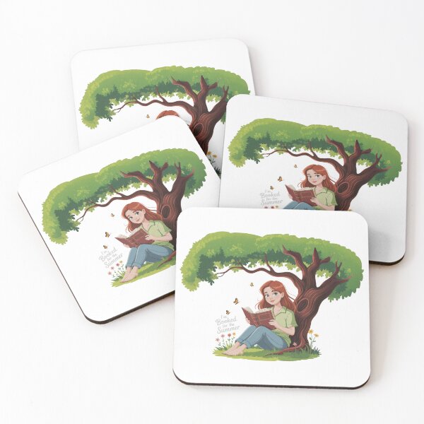 Item preview, I'm Booked For The Summer Peaceful Summer Reading Under a Tree designed and sold by PietrzakDesign.