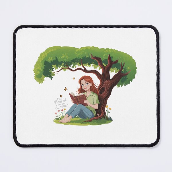 Item preview, I'm Booked For The Summer Peaceful Summer Reading Under a Tree designed and sold by PietrzakDesign.