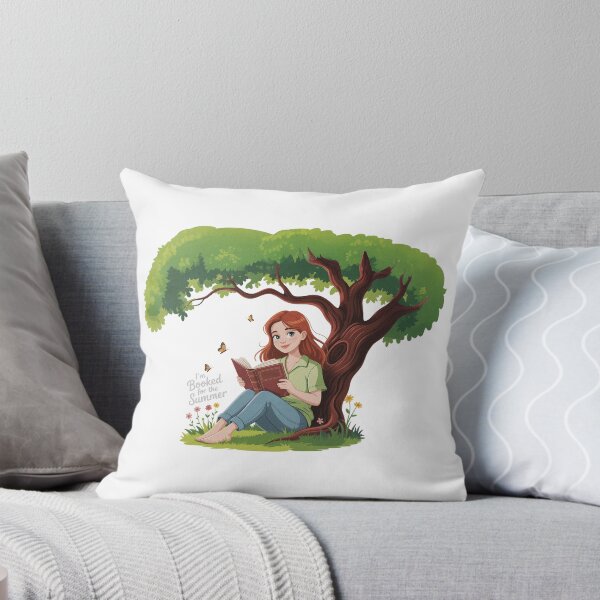 Item preview, I'm Booked For The Summer Peaceful Summer Reading Under a Tree designed and sold by PietrzakDesign.