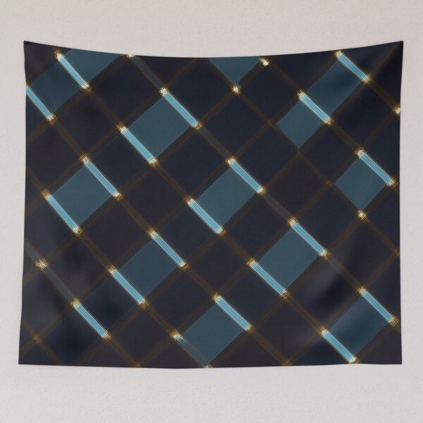 Item preview, Blue and black meet clear shapes designed and sold by Sigtrix.