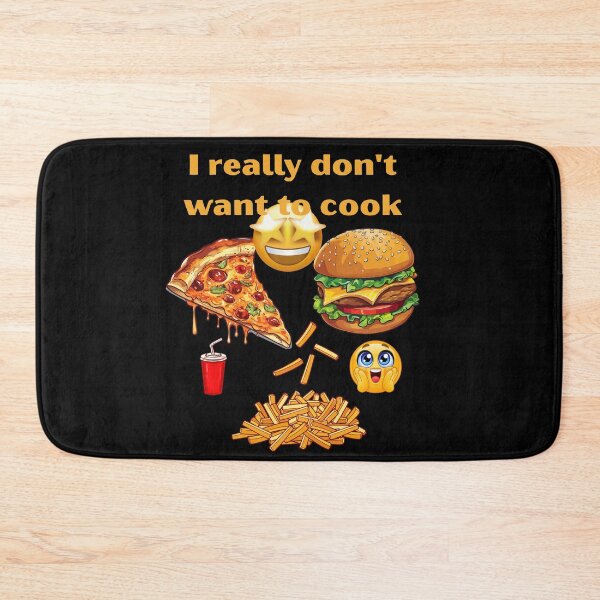 Item preview, I really don't want to cook designed and sold by DżodżoJoy.