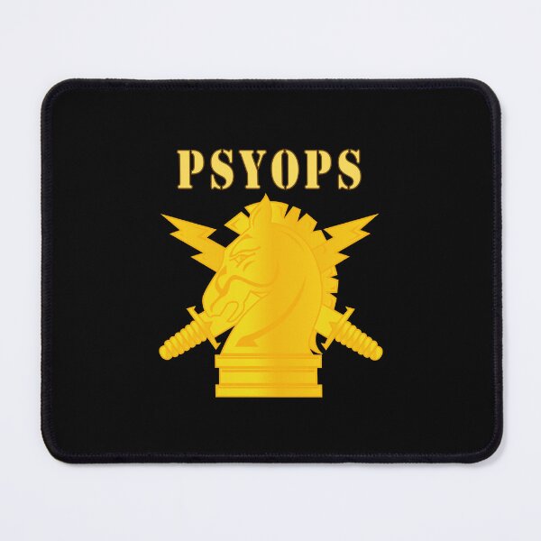 Item preview, Army - PSYOPS w Branch Insignia - Line X 300 designed and sold by Military Insignia Products.