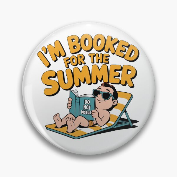 Artikelvorschau, Ich bin für den Sommer gebucht. Bitte nicht stören. Buchen Sie im Urlaub. entworfen und verkauft von PietrzakDesign.