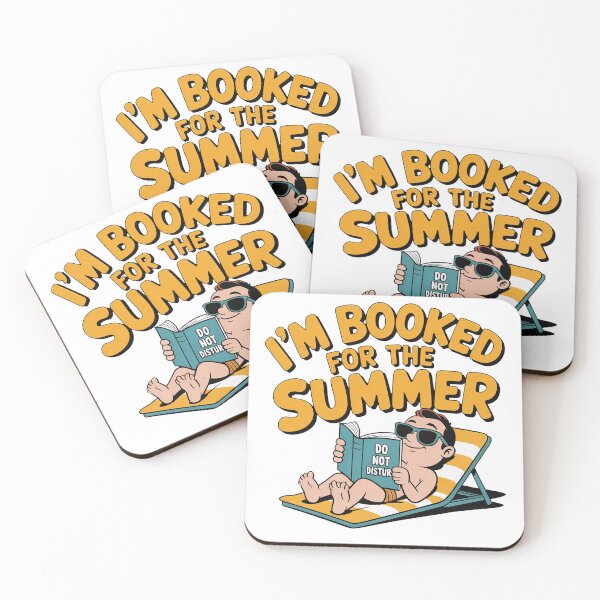Item preview, I'm Booked For The Summer Do Not Disturb Book On Vacation designed and sold by PietrzakDesign.