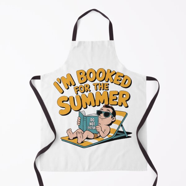 Item preview, I'm Booked For The Summer Do Not Disturb Book On Vacation designed and sold by PietrzakDesign.