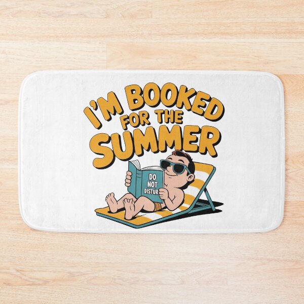 Item preview, I'm Booked For The Summer Do Not Disturb Book On Vacation designed and sold by PietrzakDesign.