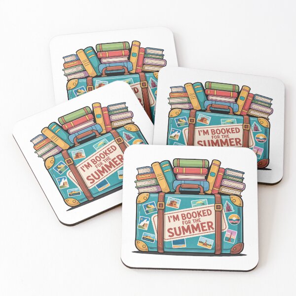 Item preview,  I'm Booked For The Summer Travel Suitcase Full of Books designed and sold by PietrzakDesign.