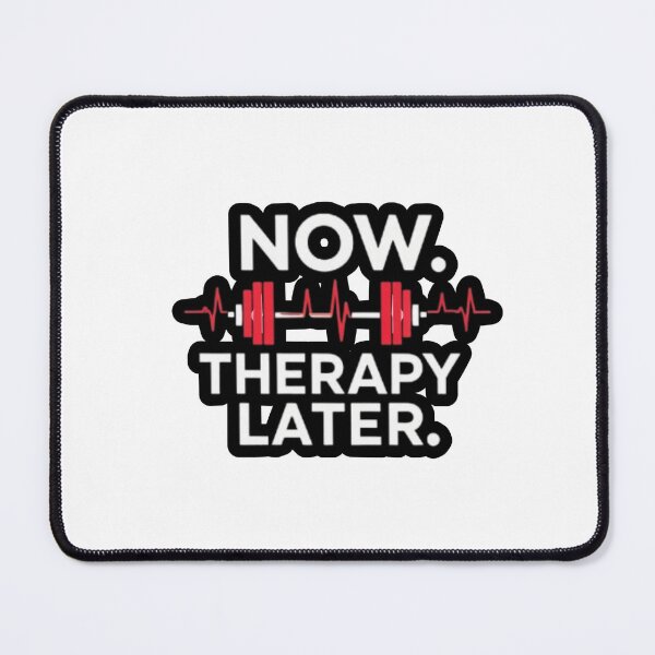 Item preview, Gym now , therapy later designed and sold by NewStyle-IM.