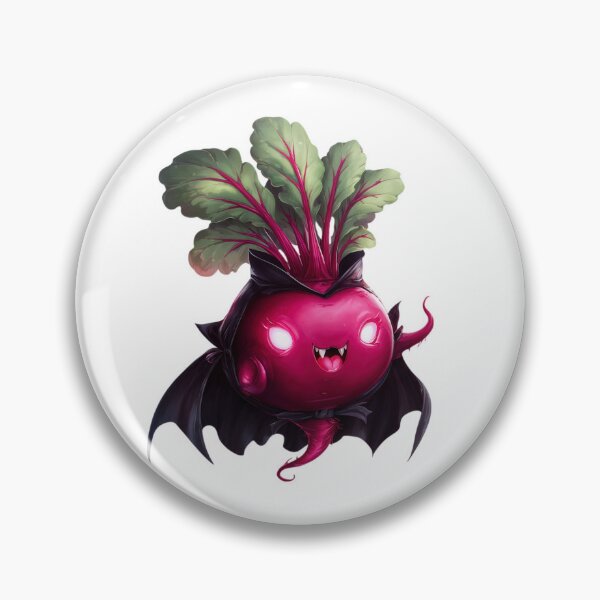 Item preview, Vampire Beet Kawaii Monster Cartoon Design designed and sold by Anastasiia Yurevych.
