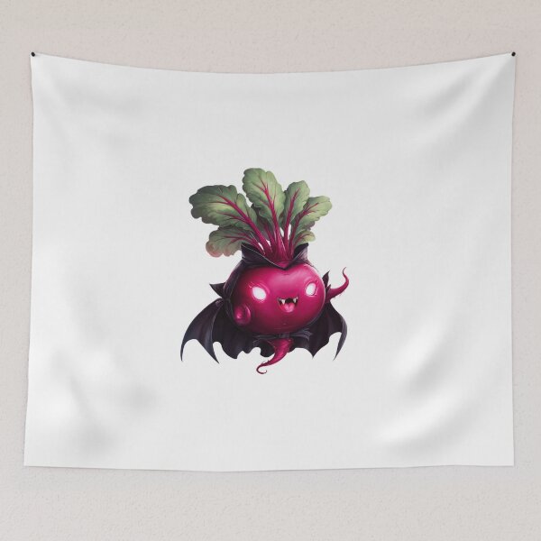 Item preview, Vampire Beet Kawaii Monster Cartoon Design designed and sold by Anastasiia Yurevych.