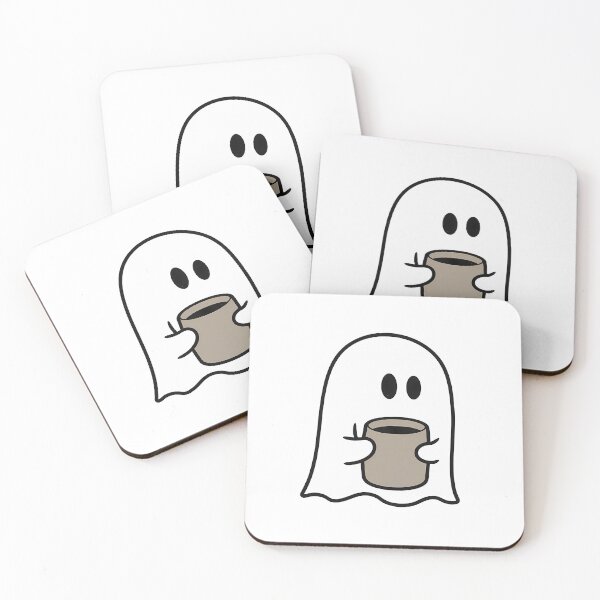 Item preview, Ghost With Coffee Funny Caffeine Lover designed and sold by KD Merch.