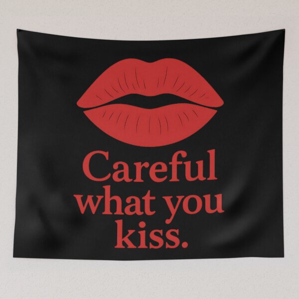 Item preview, Careful What You Kiss – Vampire Kiss Lips Design designed and sold by ArcadiaSilence.
