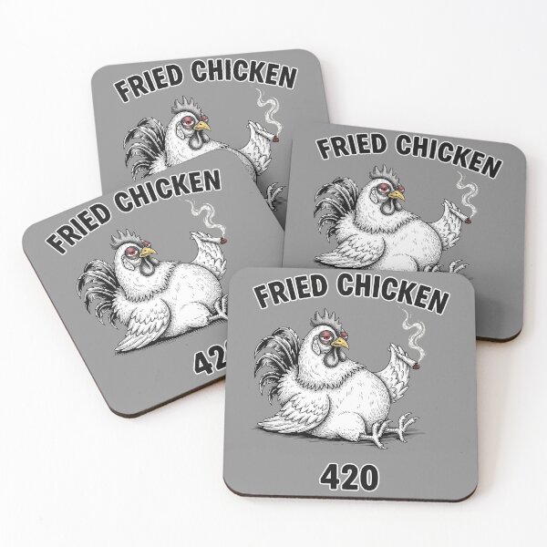 Item preview, Fried Chicken 420 designed and sold by Printed Mistakes.