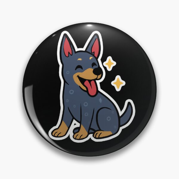 Item preview, Cattle Dog Cute Australian Blue Heeler designed and sold by Lunari Prints.