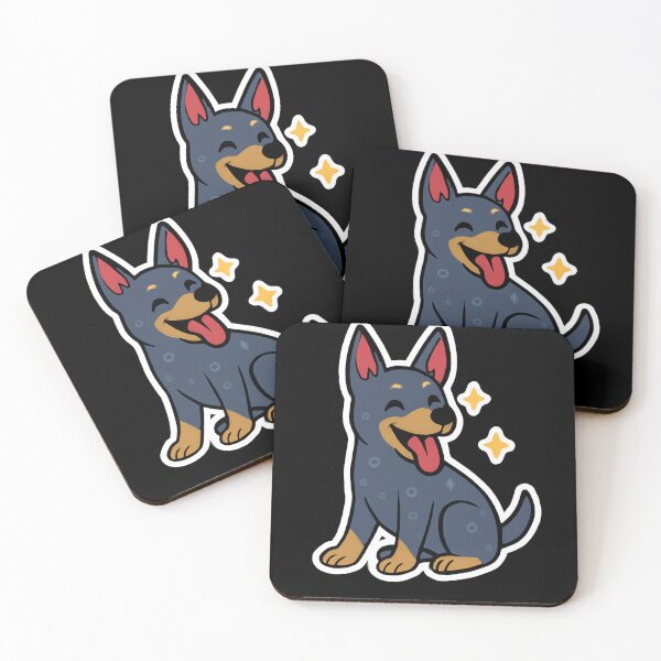 Item preview, Cattle Dog Cute Australian Blue Heeler designed and sold by Lunari Prints.