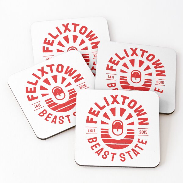 Item preview, Felixtown Graphic Tee | Bold Red Print Unisex T-Shirt designed and sold by MatblackShirts.