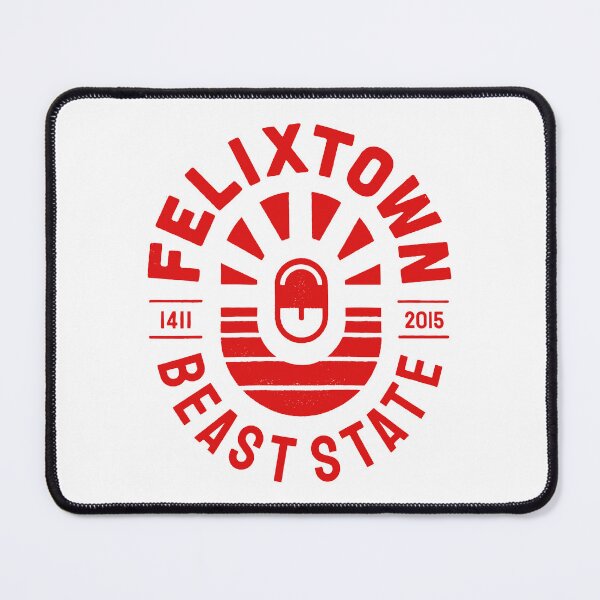 Item preview, Felixtown Graphic Tee | Bold Red Print Unisex T-Shirt designed and sold by MatblackShirts.