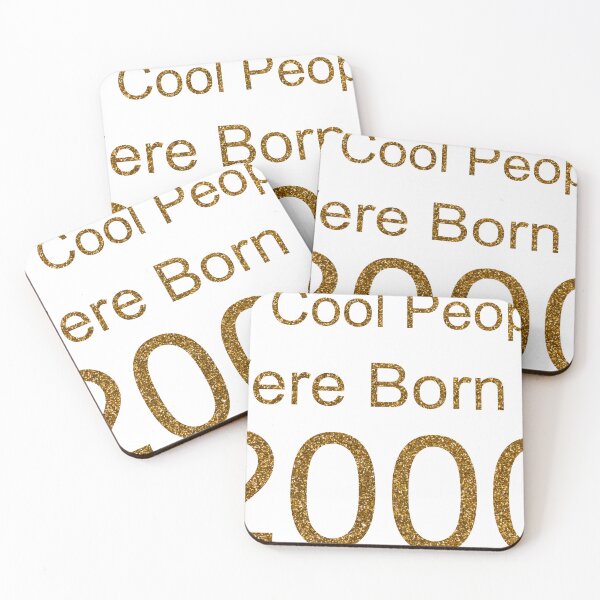 Item preview, ALL COOL PEOPLE WERE BORN IN 2000 SEQUIN designed and sold by TheIconSmith.