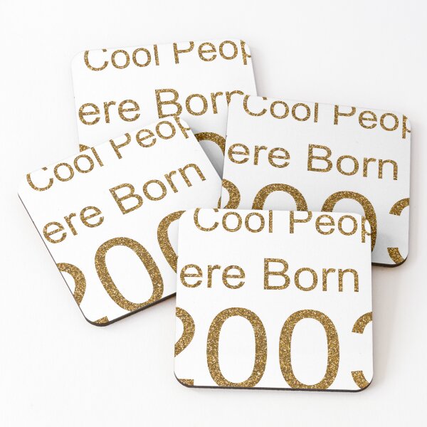 Item preview, ALL COOL PEOPLE WERE BORN IN 2003 SEQUIN designed and sold by TheIconSmith.