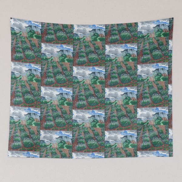 Item preview, Lavender Farm New Mexico Painting designed and sold by drfriedman1976.