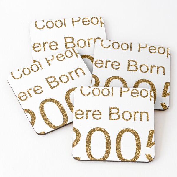 Item preview, ALL COOL PEOPLE WERE BORN IN 2005 SEQUIN designed and sold by TheIconSmith.