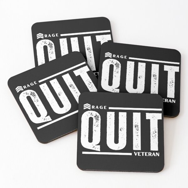 Item preview, Rage Quit Veteran designed and sold by KomixsDesign.