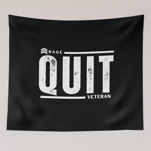 Item preview, Rage Quit Veteran designed and sold by KomixsDesign.