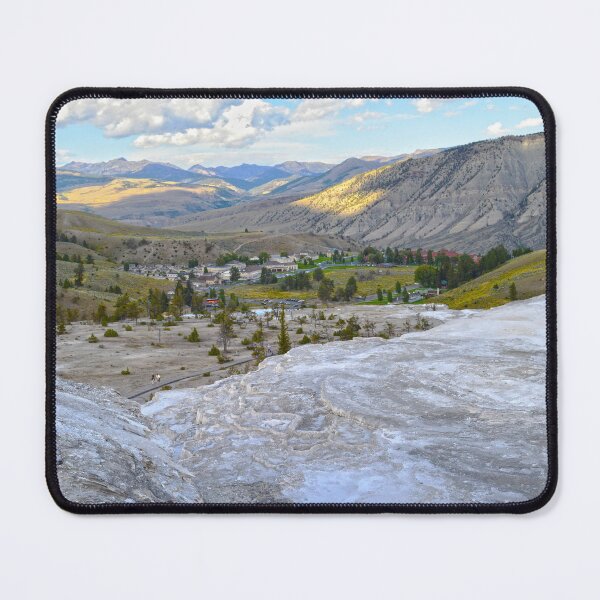 Item preview, Mammoth Hot Springs Overlook, Yellowstone National Park, Wyoming designed and sold by Catherine Sherman.