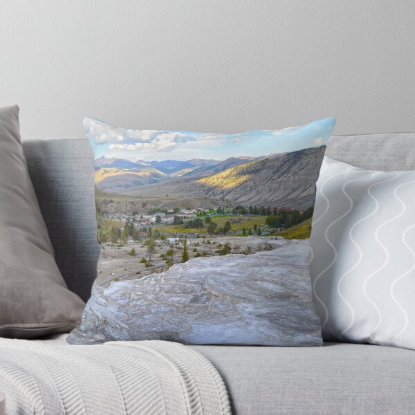 Item preview, Mammoth Hot Springs Overlook, Yellowstone National Park, Wyoming designed and sold by Catherine Sherman.