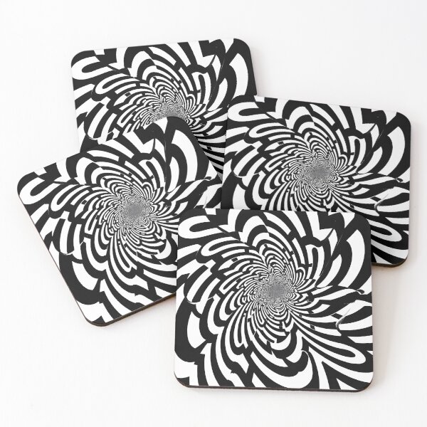 Item preview, Monochrome Spiral Motion –  Abstract Design designed and sold by nhk999.