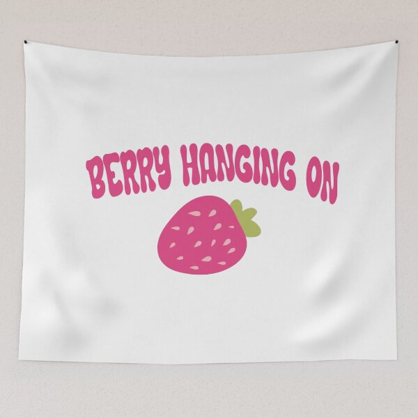 Item preview, berry hanging on strawberry design designed and sold by matchalattextrafoam.