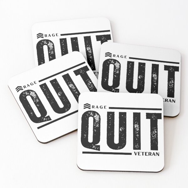 Item preview, Rage Quit Veteran designed and sold by KomixsDesign.