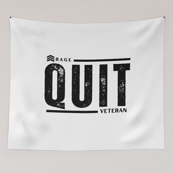 Item preview, Rage Quit Veteran designed and sold by KomixsDesign.