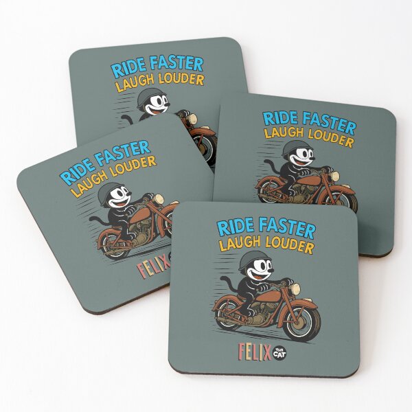 Item preview, Felix the Cat Ride Faster Laugh Louder designed and sold by VoglR.